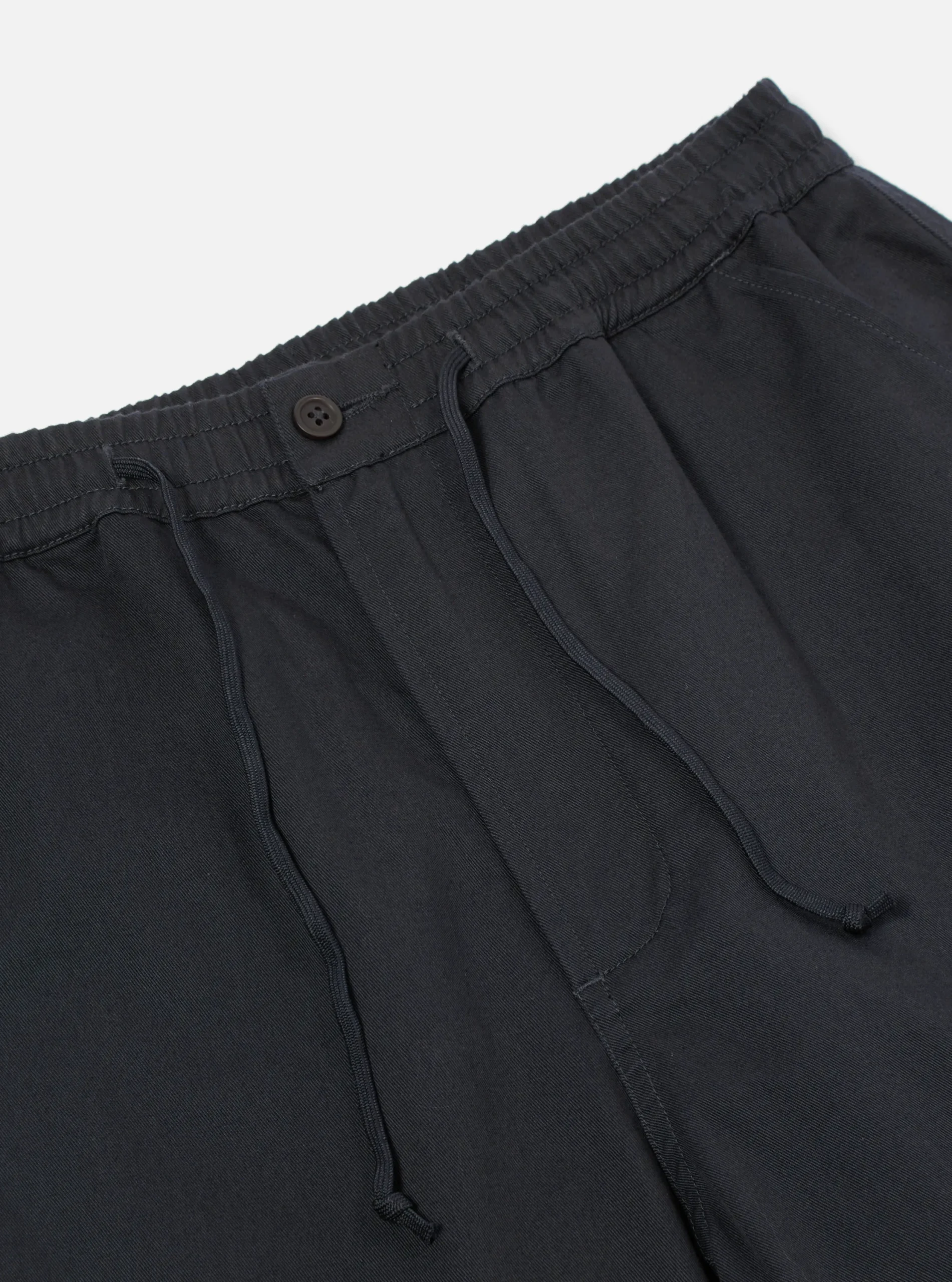 Clearance Hi Water Trouser In Black Twill Men Trousers.
