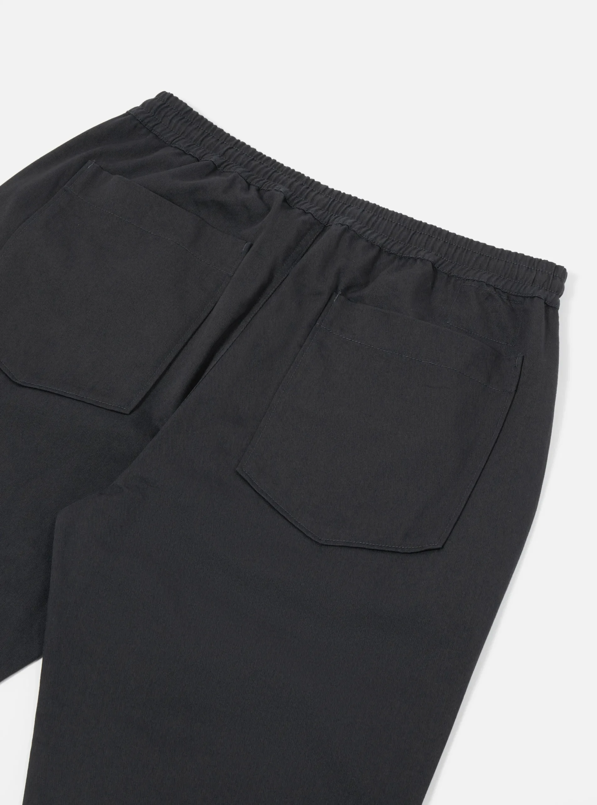 Clearance Hi Water Trouser In Black Twill Men Trousers.