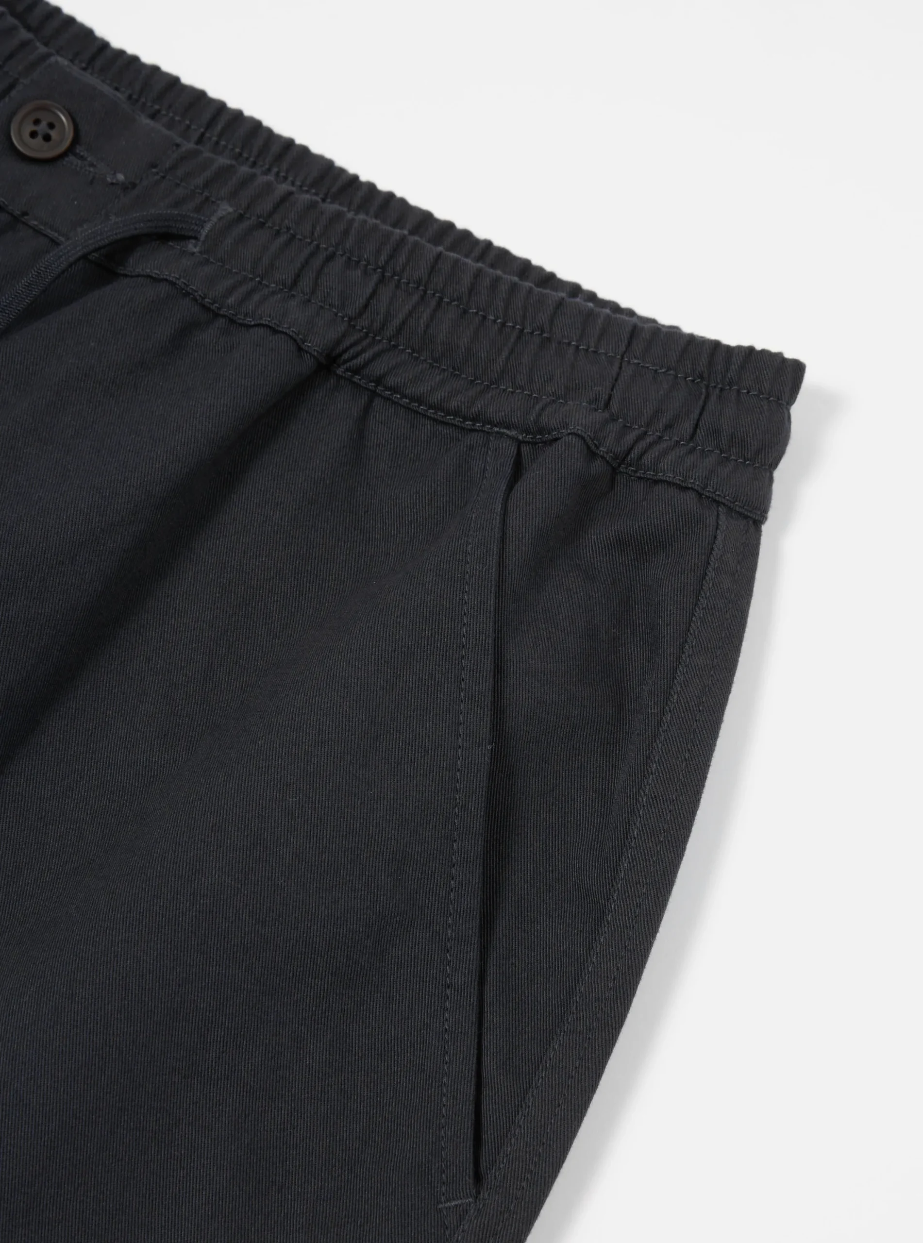 Clearance Hi Water Trouser In Black Twill Men Trousers.