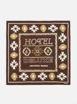 Cheap Hotel Deluxe Bandana In Brown Cambric Men Accessories.