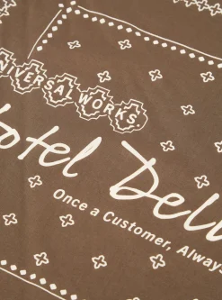 Online Hotel Delux Neckerchief In Olive Cambric Men Accessories.