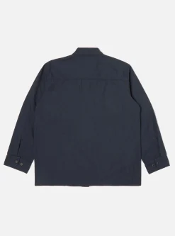 Discount Jungle Jacket In Navy Cotton/Nylon Serge Men Jackets.