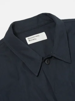 Discount Jungle Jacket In Navy Cotton/Nylon Serge Men Jackets.