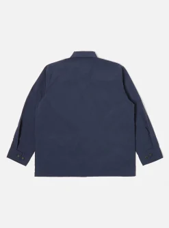 New Jungle Jacket In Navy Recycled Washed Nylon Men Jackets.