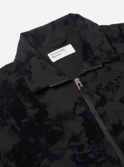 Store K Track Top In Black Japanese Flock Camo Men Jackets.