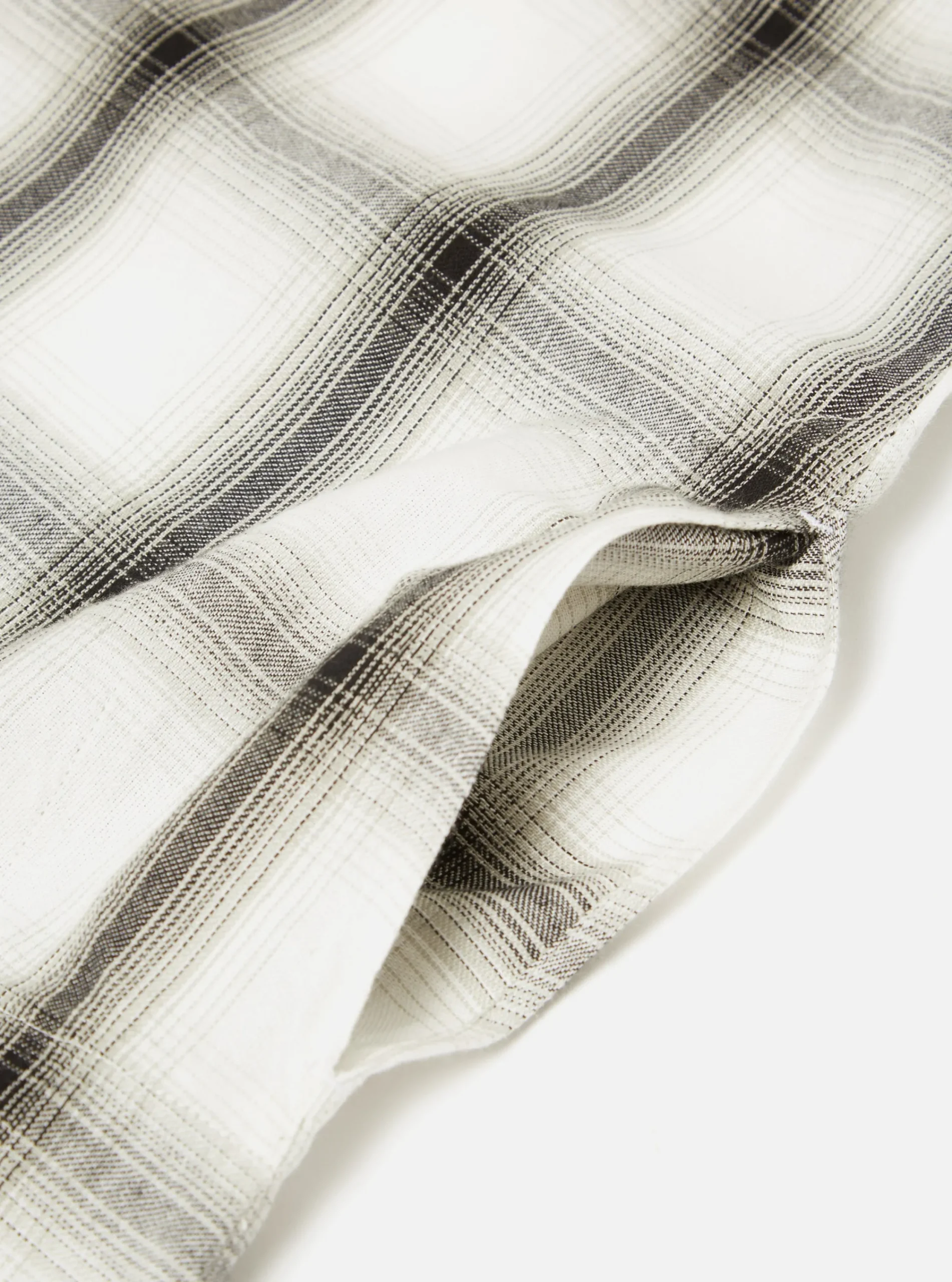 Hot Kurta Shirt In Ecru Shadow Check Men Overshirts.