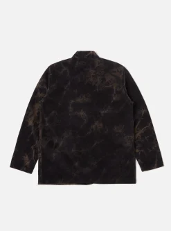 Cheap Kyoto Work Jacket In Navy Hand-Dyed Japanese Cord Men Jackets.