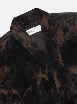 Cheap Kyoto Work Jacket In Navy Hand-Dyed Japanese Cord Men Jackets.