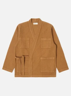 Store Kyoto Work Jacket In Bronze Japanese Waffle Men Jackets.