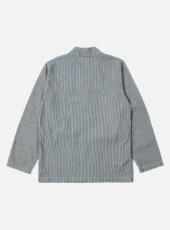 Discount Kyoto Work Jacket In Indigo Hickory Shirting Men Jackets.