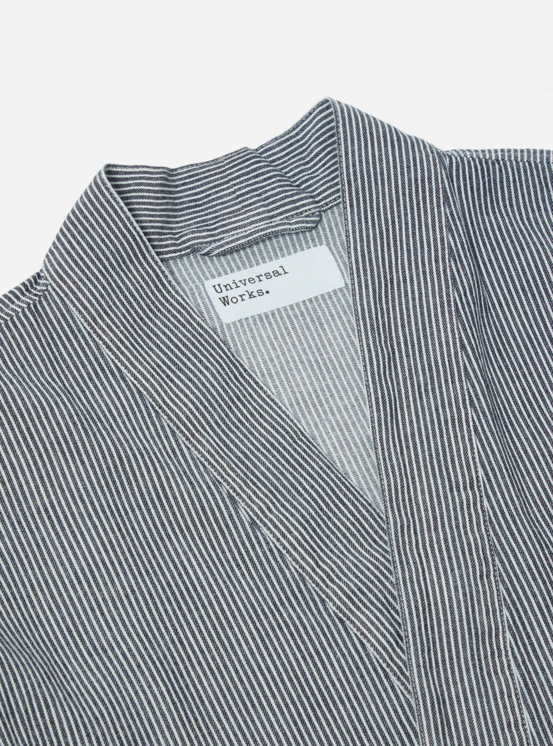 Discount Kyoto Work Jacket In Indigo Hickory Shirting Men Jackets.
