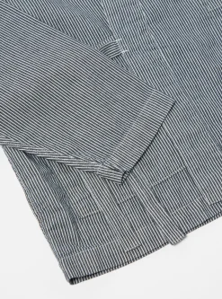 Discount Kyoto Work Jacket In Indigo Hickory Shirting Men Jackets.