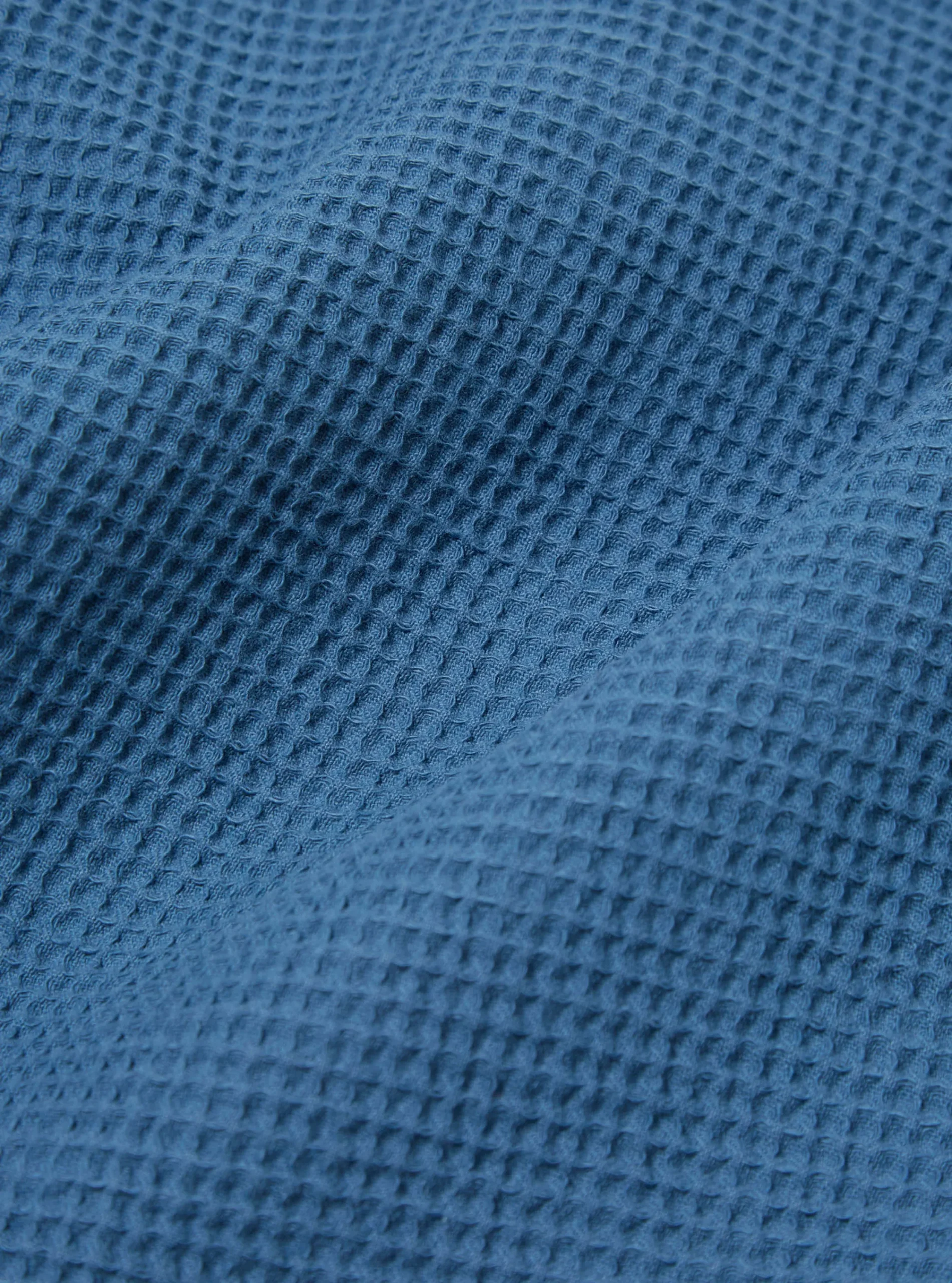 Cheap Kyoto Work Jacket In Faded Blue Japanese Waffle Men Jackets.