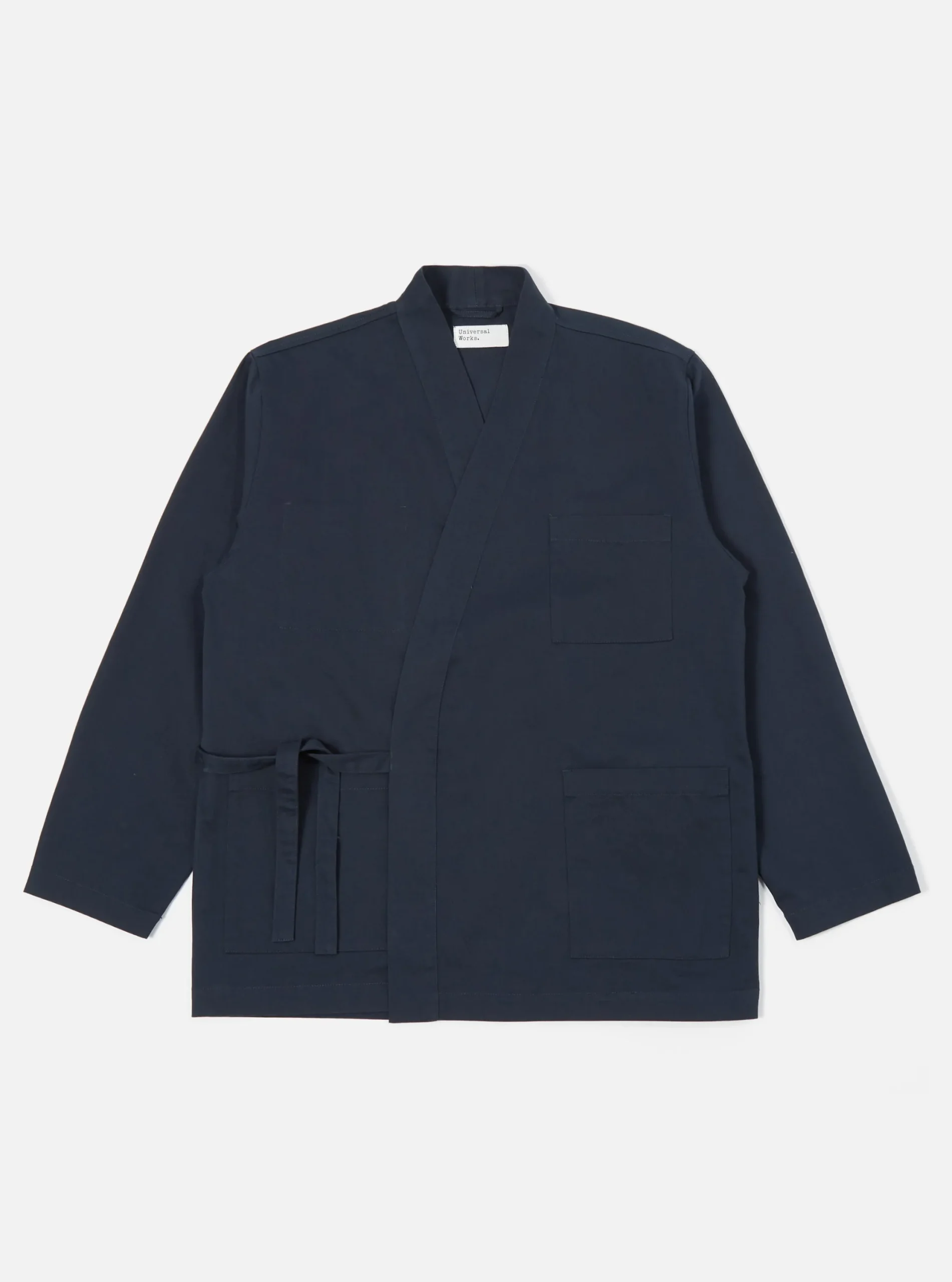 Cheap Kyoto Work Jacket In Navy Twill Men Jackets.