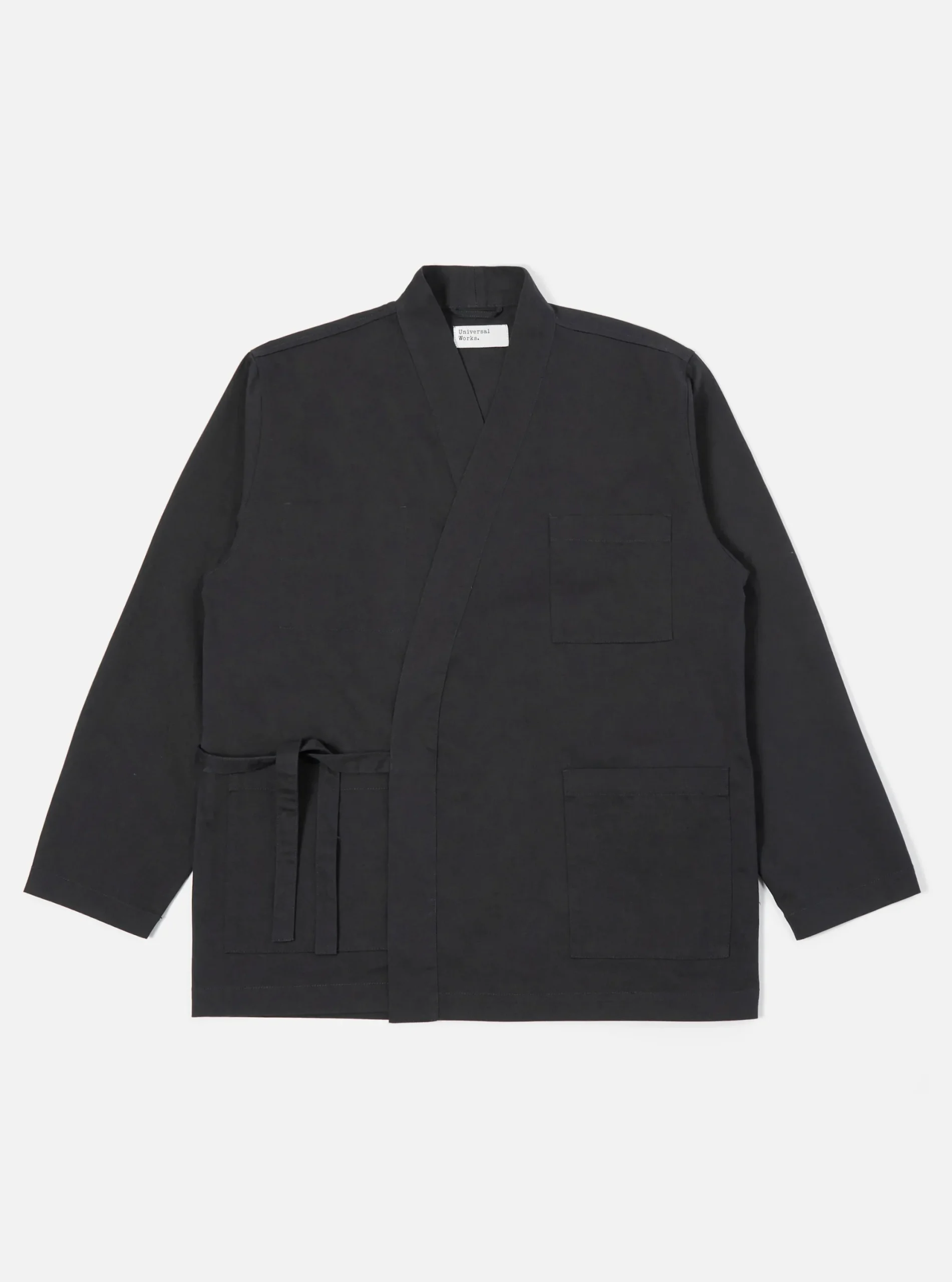 Cheap Kyoto Work Jacket In Black Twill Men Jackets.