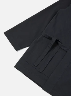 Cheap Kyoto Work Jacket In Black Twill Men Jackets.