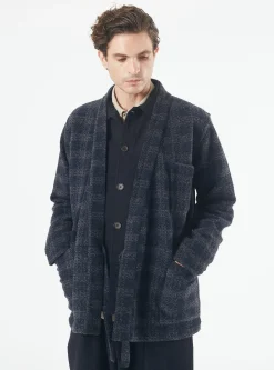 Best Sale Kyoto Work Jacket In Navy Swarm Fleece Men Fleece.