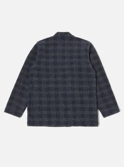 Best Sale Kyoto Work Jacket In Navy Swarm Fleece Men Fleece.