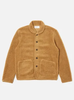 Shop Lancaster Jacket In Sand Mountain Fleece Men Fleece.