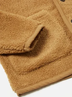 Shop Lancaster Jacket In Sand Mountain Fleece Men Fleece.