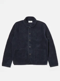 Flash Sale Lancaster Jacket In Navy Mountain Fleece Men Fleece.