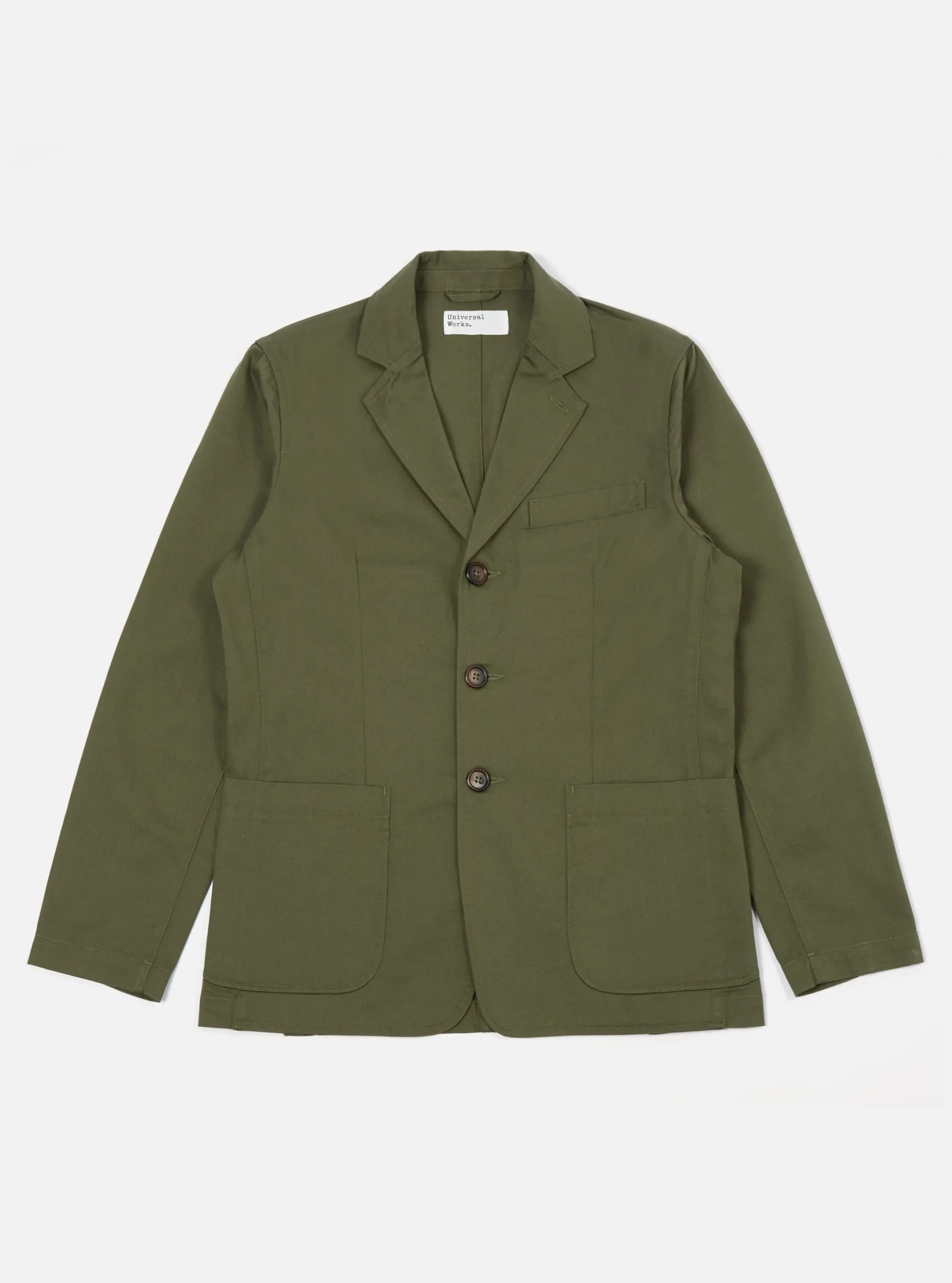 Store London Jacket In Light Olive Twill Men Jackets.