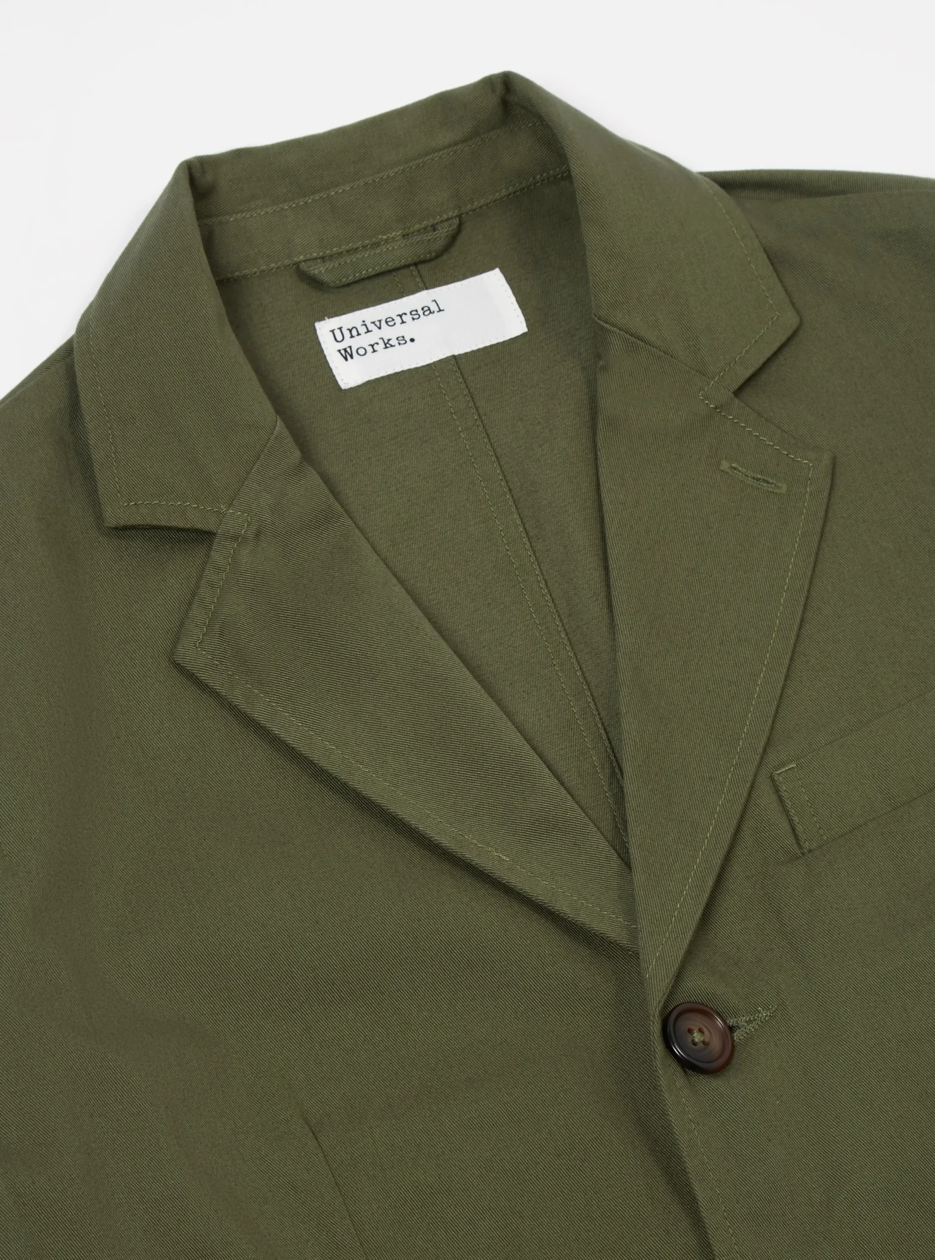 Store London Jacket In Light Olive Twill Men Jackets.