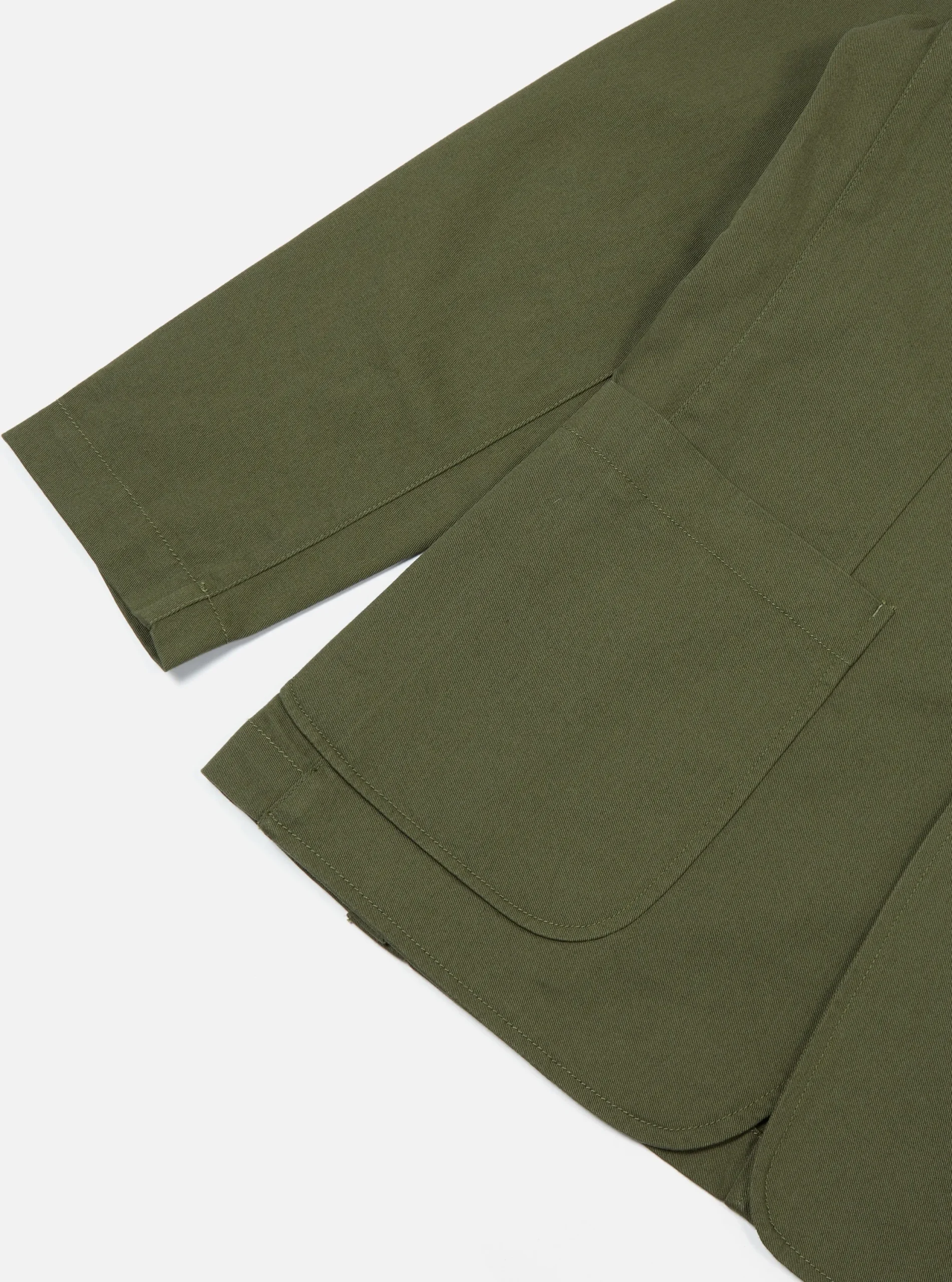 Store London Jacket In Light Olive Twill Men Jackets.