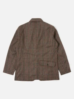 Online Long Bakers Jacket V3 In Brown Tweed Wool Men Coats & Outerwear.