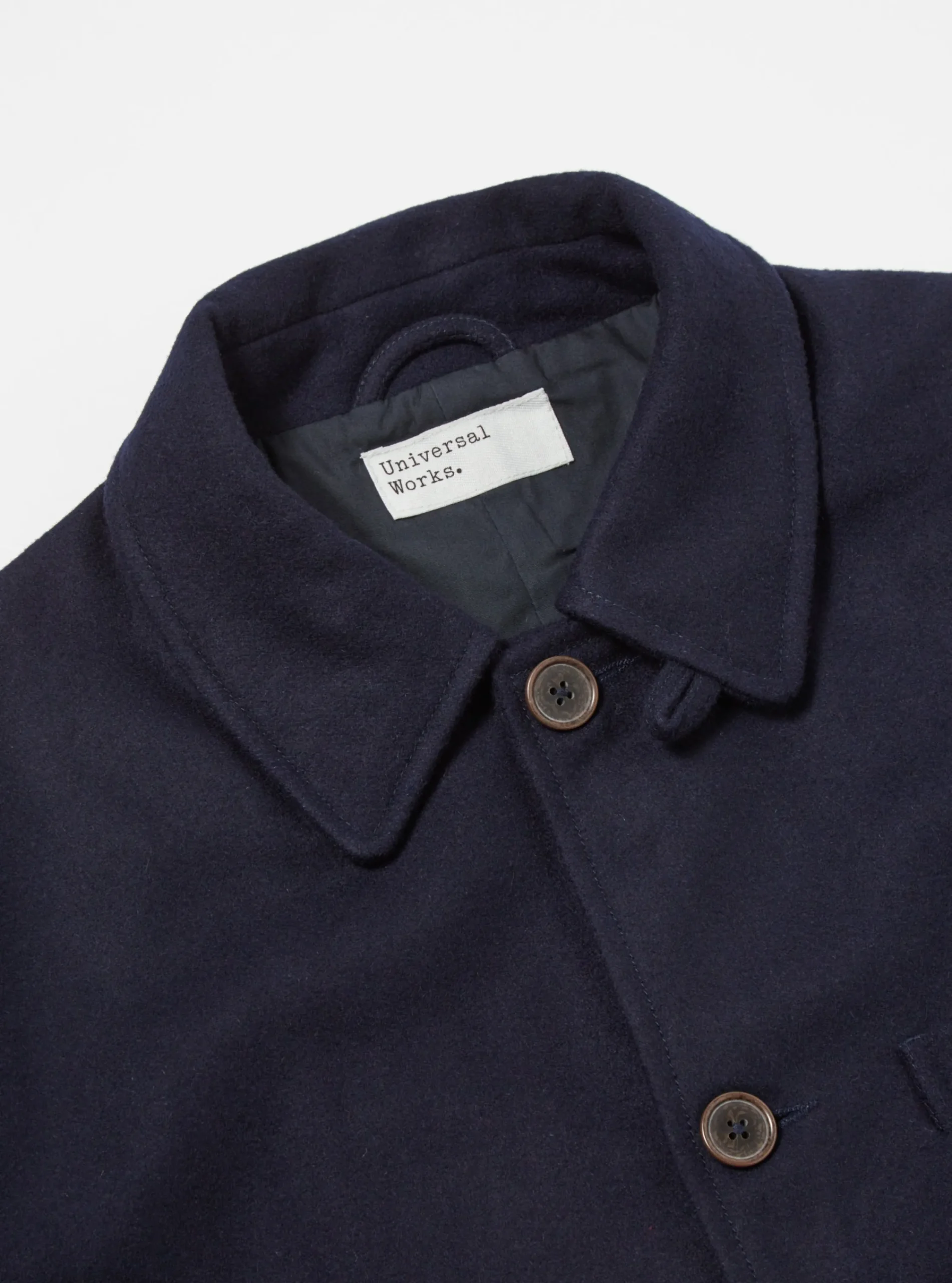 Online Long Swing Overcoat In Navy Mowbray Men Coats & Outerwear.