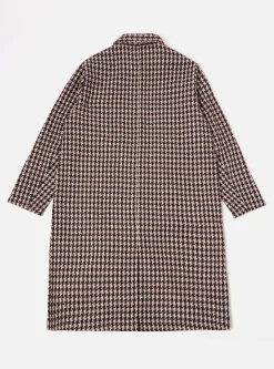 Cheap Long Swing Overcoat In Pink Cortina Tweed Men Coats & Outerwear.