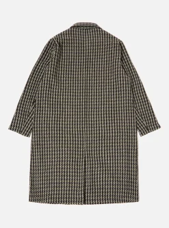 Cheap Long Swing Overcoat In Olive Cortina Tweed Men Coats & Outerwear.