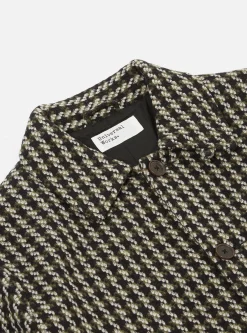 Cheap Long Swing Overcoat In Olive Cortina Tweed Men Coats & Outerwear.