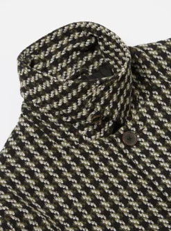 Cheap Long Swing Overcoat In Olive Cortina Tweed Men Coats & Outerwear.