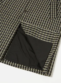 Cheap Long Swing Overcoat In Olive Cortina Tweed Men Coats & Outerwear.