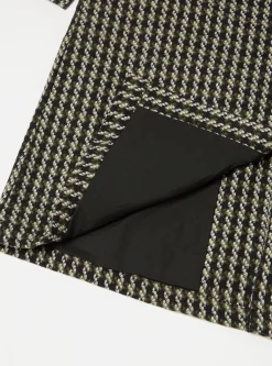 Cheap Long Swing Overcoat In Olive Cortina Tweed Men Coats & Outerwear.