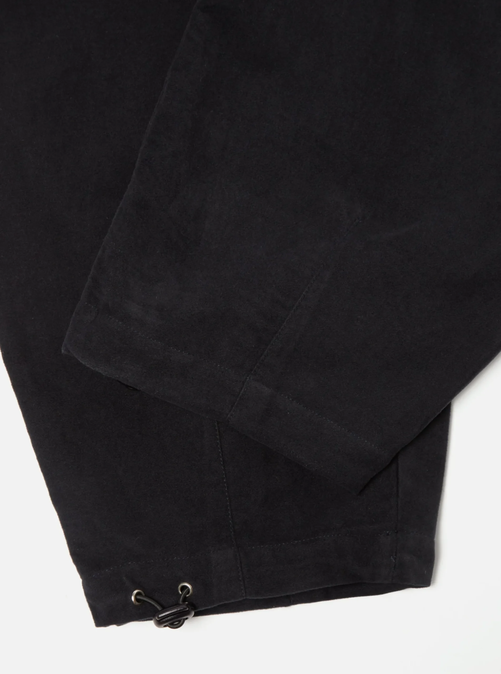 Hot Loose Cargo Pant In Dark Navy Lightweight Moleskin Men Trousers.