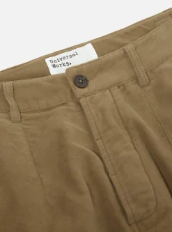 Sale Loose Cargo Pant In Lovat Lightweight Moleskin Men Trousers.