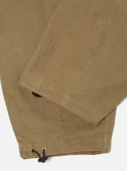 Sale Loose Cargo Pant In Lovat Lightweight Moleskin Men Trousers.