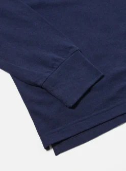 Flash Sale L/S Big Pocket Tee In Navy Recycled Wool Mix Sj Men Tees & Sweats.