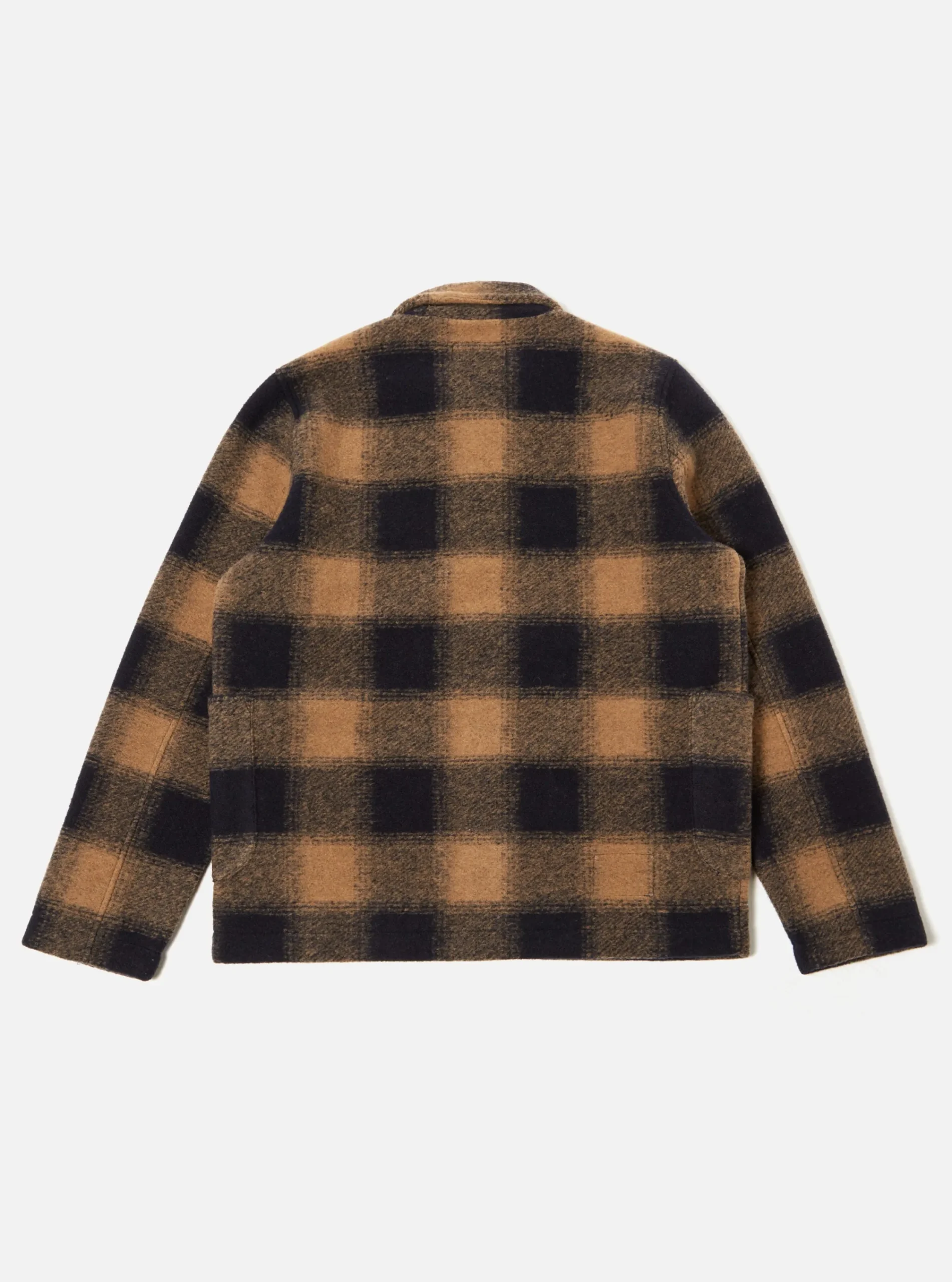 Best Lumber Jacket In Navy Mix Wool Fleece Men Fleece.