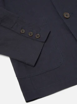 Cheap Manor Jacket In Navy Winter Twill Men Jackets.