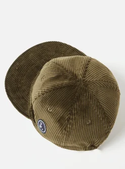 Hot Mechanics Hat In Olive Brisbane Cord Men Accessories.