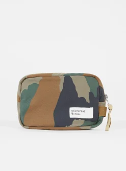 New Medium Accessory Pouch In Twill Camo Men Accessories.