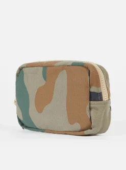 New Medium Accessory Pouch In Twill Camo Men Accessories.