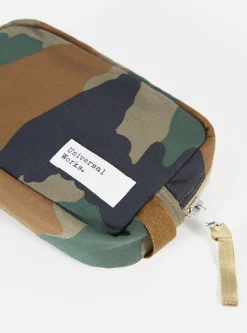 New Medium Accessory Pouch In Twill Camo Men Accessories.