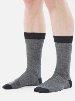 Cheap Merino Classic Sock In Grey Marl Merino Men Underwear & Socks.