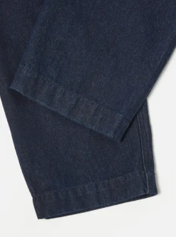 Sale Military Chino In 11Oz Indigo Denim Men Trousers.