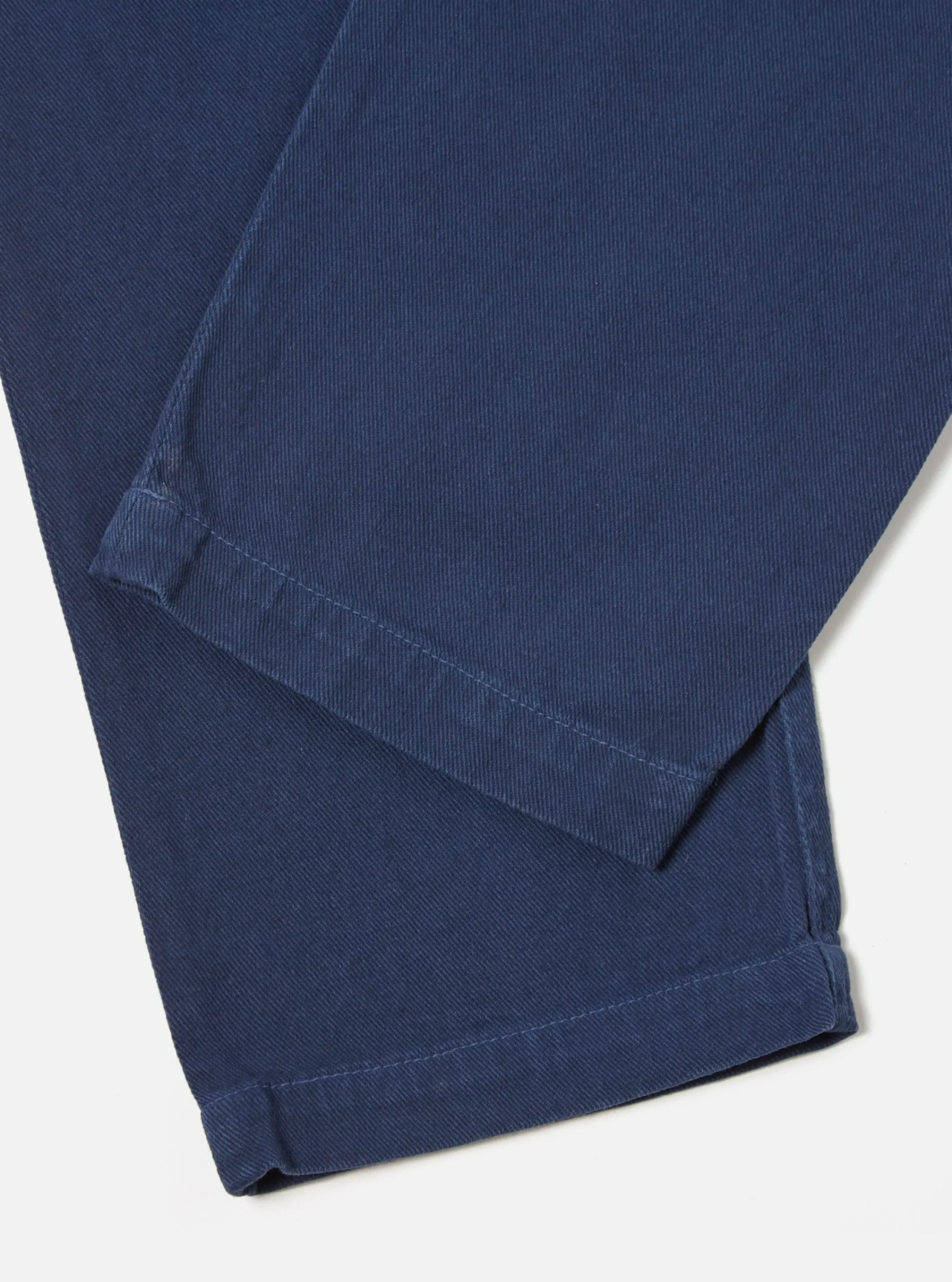 Best Sale Military Chino In Indigo Soft Twill Men Trousers.