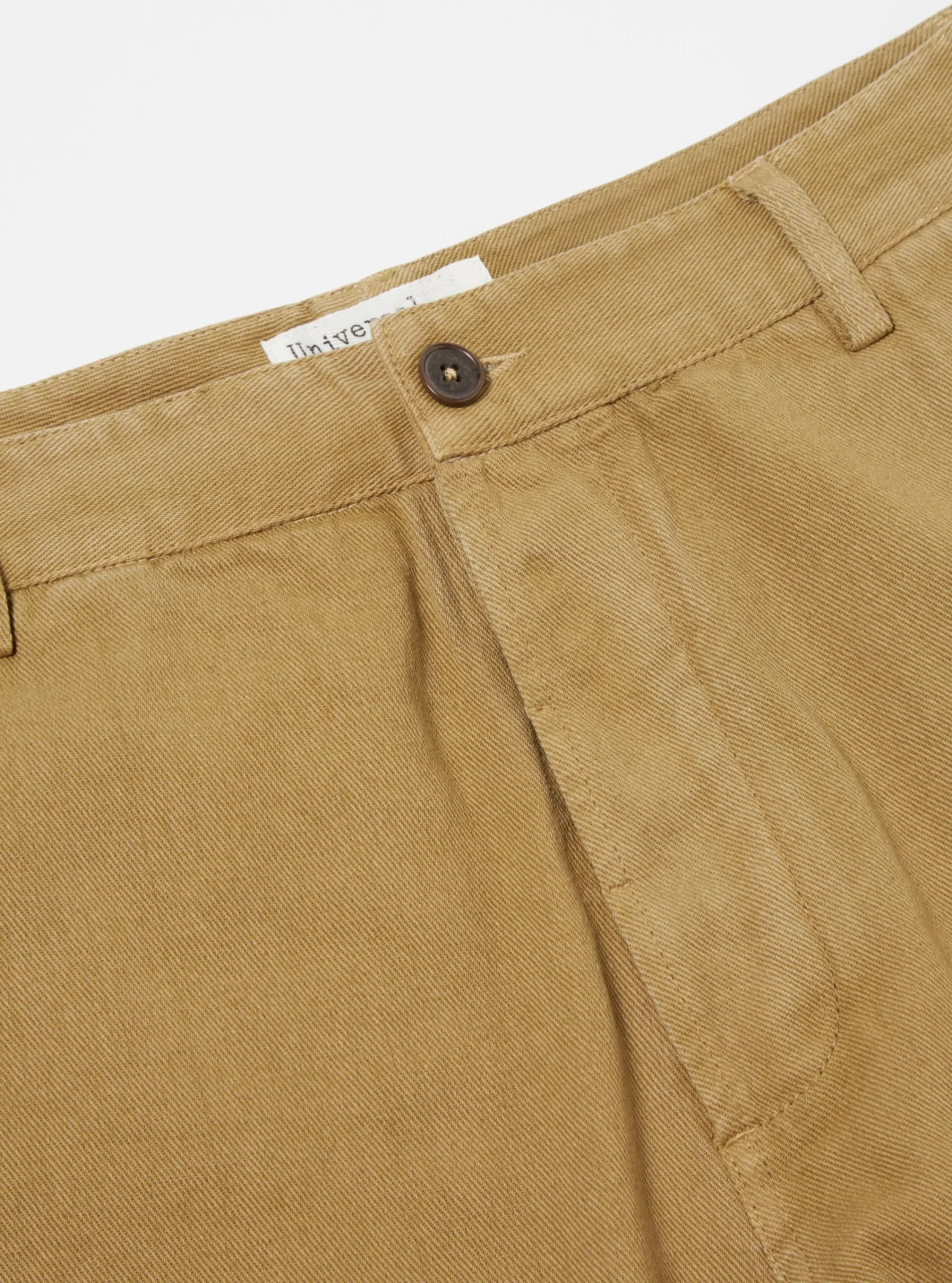 Discount Military Chino In Sand Soft Twill Men Trousers.